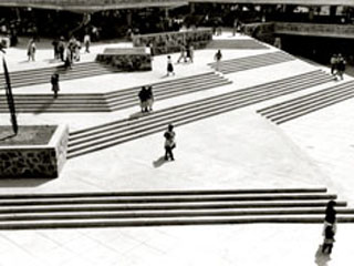 Patio del Mercado Libertad, una de sus obras. Foto: Especial - Milenio online