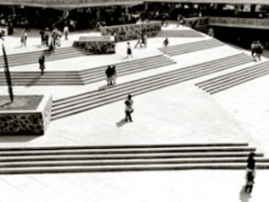 Patio del Mercado Libertad, una de sus obras. Foto: Especial - Milenio online