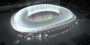 Vista aérea de cómo luciría el nuevo estadio de Madrid - Marca