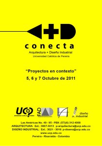 Evento académico de la Facultad de Arquitectura y Diseño de la Universidad Catolica de Pereira