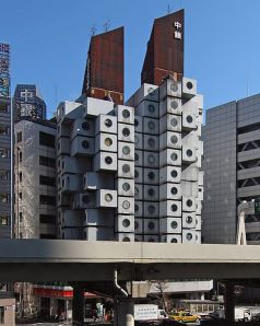 Nakagin Capsule Tower, Residencia y Oficina - Wikipedia