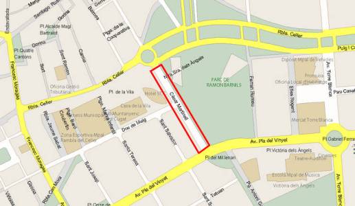 INTELIGENTE. La calle es el primer paso para implementar el sistema en toda la localidad. Clarín.com