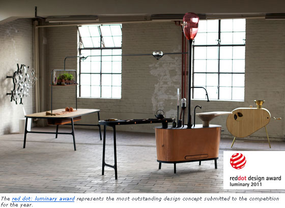 microbial_home_index_reddot2011_3 The Microbial Home Probe project consists of a domestic ecosystem that challenges conventional design solutions to energy, cleaning, food preservation, lighting and human waste.