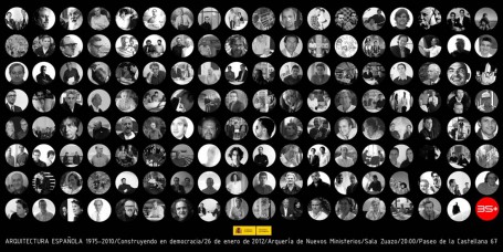 Arquitectura_democracia Cartel de la Exposición. Imagen: noticias.spainhouses.net