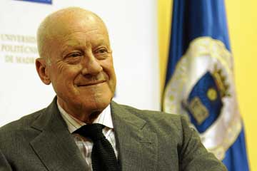 Norman_Foster_1327434048_0 Norman Foster en la Politécnica de Madrid. Foto: Expansion.com