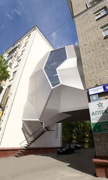 Parasite Office, Moscu - Russia. Photo: www.inewidea.com