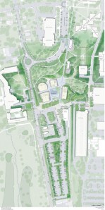 Plan del conjunto - intervención - Fuente: planetprinceton.com