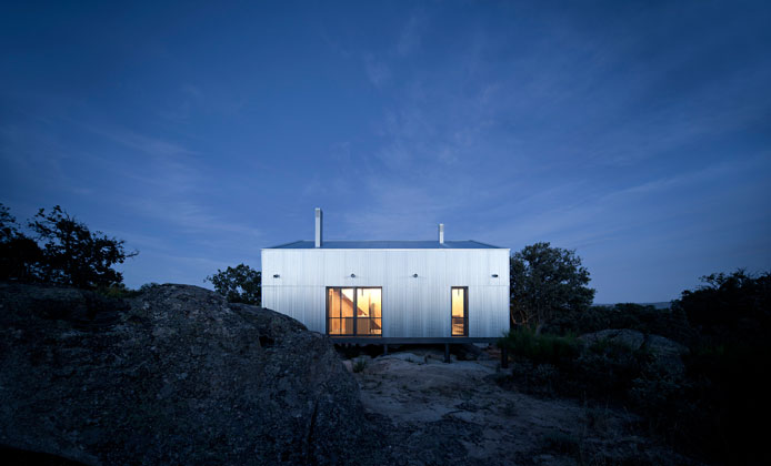 La Casa Garoza, proyecto del estudio Herreros Arquitectos. Foto: Web Herreros Arquitectos