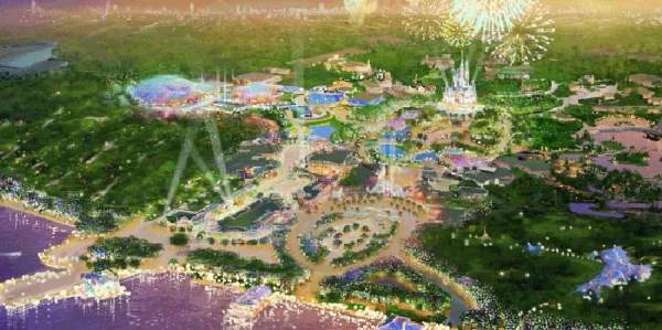 DisneyShanghai_54034-901-450 La imagen recrea lo que será el proyecto Disney en Shanghai (Disney) 20minutos.es