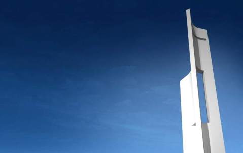 EolicaWindTower_53599-803-505 Eólica Wind Tower Una recreación de cómo será 'Eólica'cuando se construya. (Fran Silvestre Arquitectos) 20minutos.es