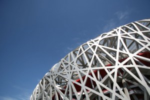 Natalie Behring/Bloomberg  Jacques Herzog and Pierre De Meuron created the “Bird’s Nest” for the Beijing Olympics.  