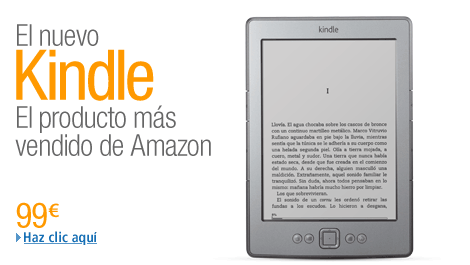 Kindle, el e-reader más vendido del mundo - comprar en Amazon.es haciendo "click"