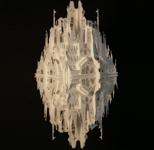'Reflection on Sagrada Familia' image © Ingrid Siliakus -  Foto: www.designboom.com