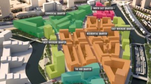 A schematic of the completed Strand East - www.gizmag.com