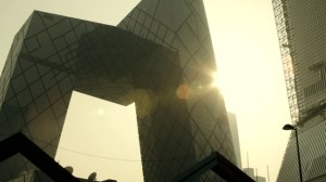 Under-construction Television Cultural Centre tower - www.hollywoodreporter.com