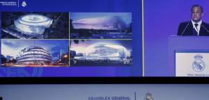 Maquetas Santiago Bernabéu Florentino Pérez explica el proyecto de futuro estadio Santiago Bernabéu. (EFE) 20minutos.es