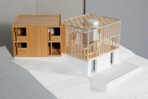 Louis Kahn. El arquitecto se basó en dos cubos para diseñar esta casa, que fue construida en Estados Unidos entre 1960 y 1967. La Voz