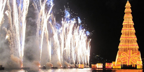 Lagoa Rodrigo de Freitas de Río de Janeiro, Brasil