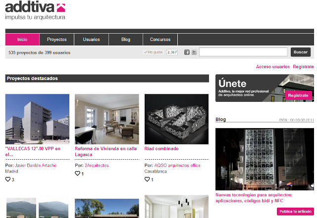 addtiva.com - impulsa tu arquitectura | Red Social