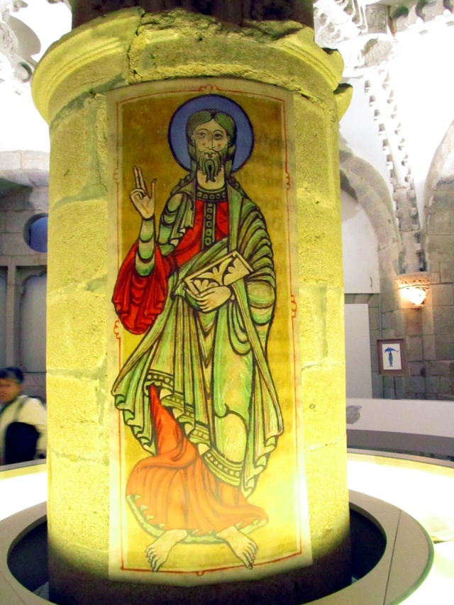 Detalle del interior de la muestra dedicada al Códice Calixtino, Catedral de Santiago de Compostela - Foto: Dario Alvarez, Octubre 2012