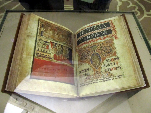 El Códice Calixtino, expuesto en la Catedral de Santiago de Compostela - Foto: Darío Álvarez, octubre 2012