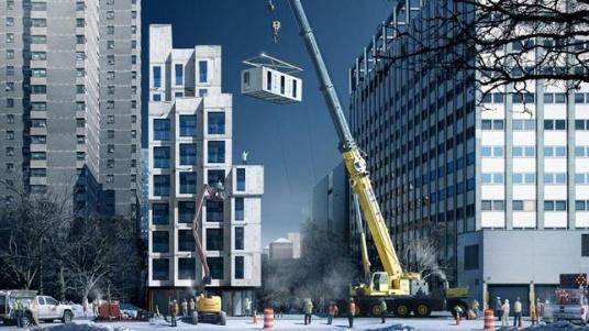 AYUNTAMIENTO DE NUEVA YORK / Recreación de la construcción de los nuevos apartamentos - ABC.es