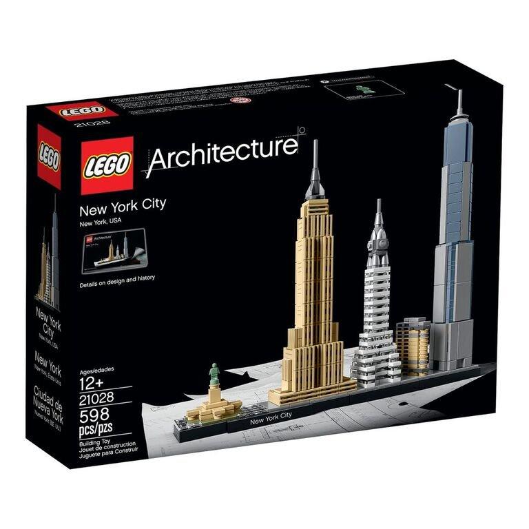 [LEGO's NYC skyline; all images by LEGO, via Gothamist] vía ny.curbed.com