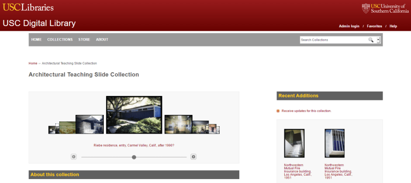 Architectural Teaching Slide Collection