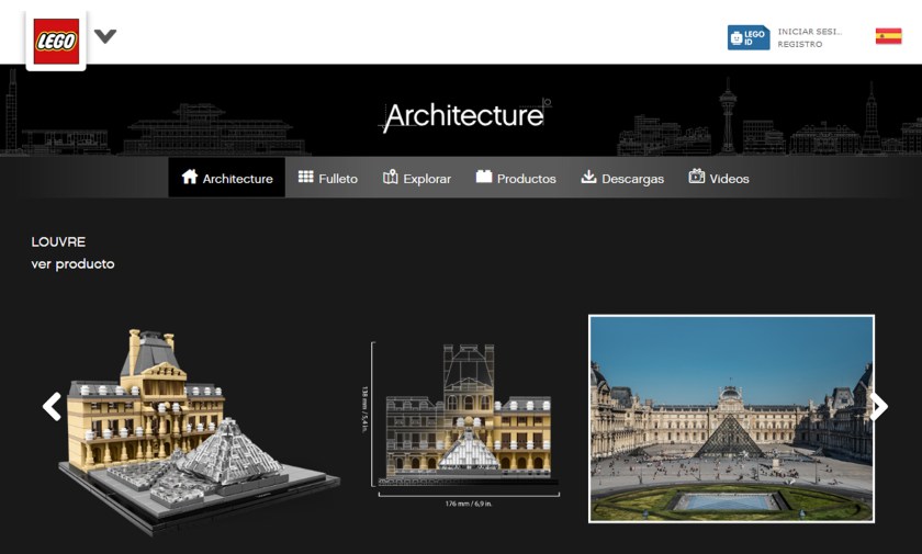 Louvre - Lego Architecure