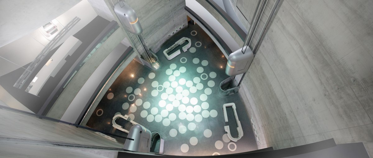 Mercedes-Benz Museum Architecture. Exhibición «50 años de AMG» (hasta el 8 de abril,&nbsp;2018)